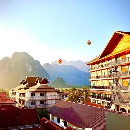 Vang Vieng Ruby Backpackers Hostel エクステリア 写真