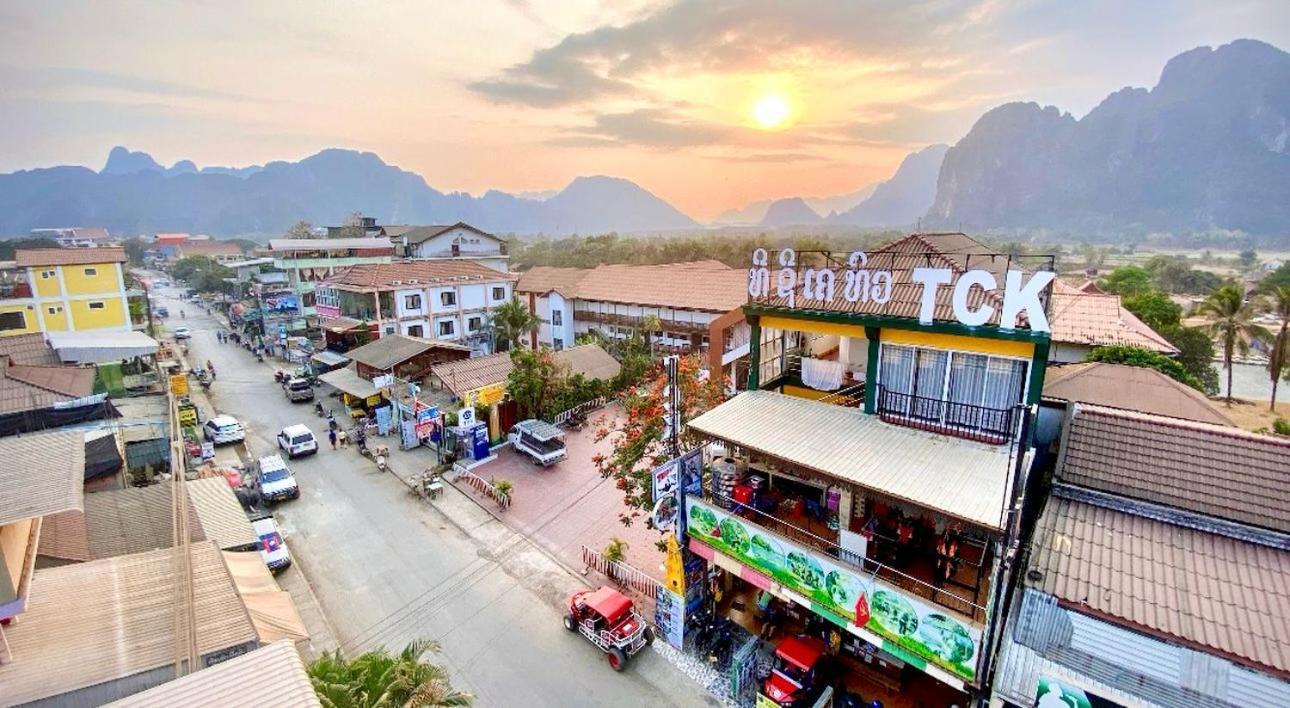 Vang Vieng Ruby Backpackers Hostel エクステリア 写真