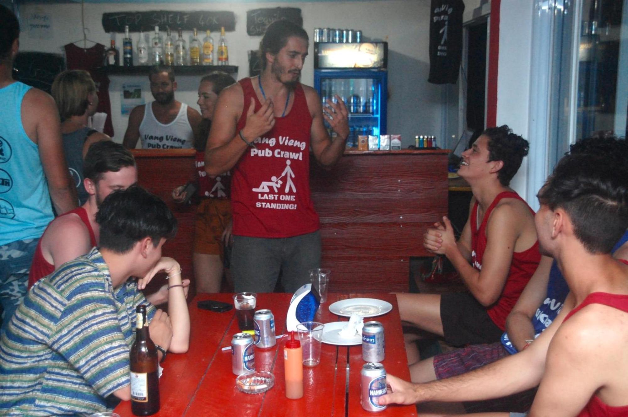 Vang Vieng Ruby Backpackers Hostel エクステリア 写真