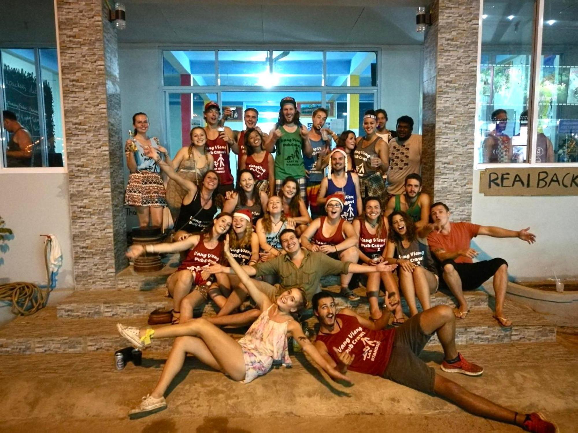 Vang Vieng Ruby Backpackers Hostel エクステリア 写真